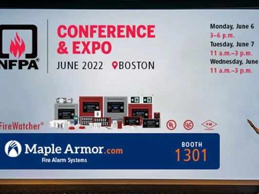 Maple Armor at the 2022 NFPA Conference & Expo in Boston